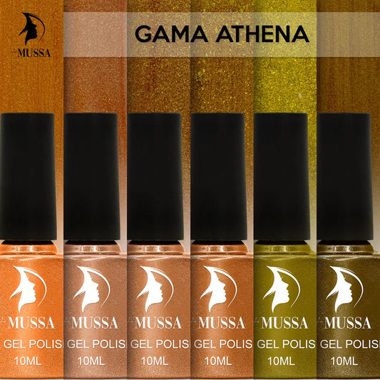 Gel Mussa Gama Athena 6 pzas