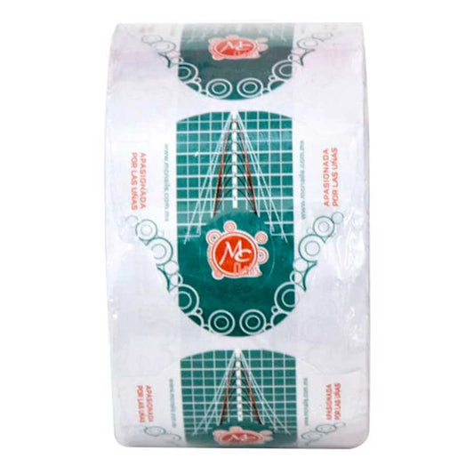 Rollo de forma escultural Chico 500 pz Verde MC Nails