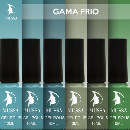 Gel Mussa Gama Frío 6 pzas