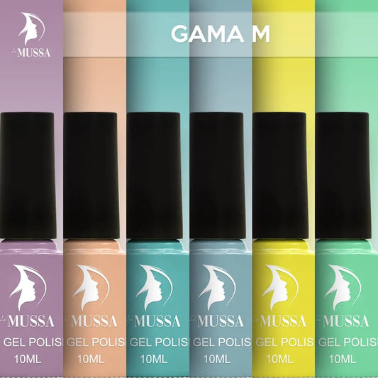 Gel Mussa Gama M 6pzas