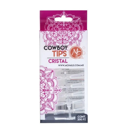 Tips Cowboy Cristal c/200 MC Nails
