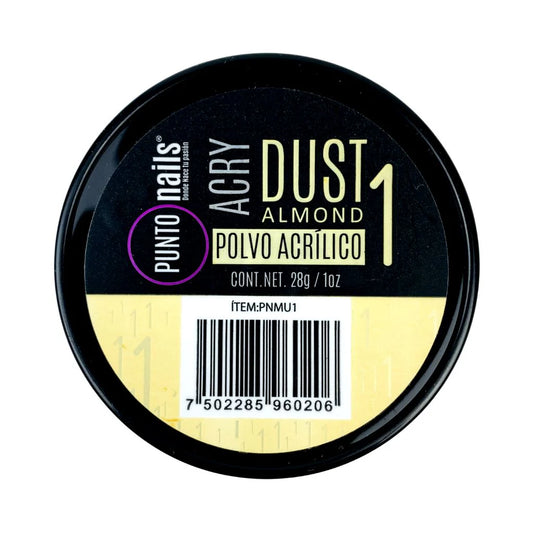 Acrílico Dust Almond Punto Nails 1oz