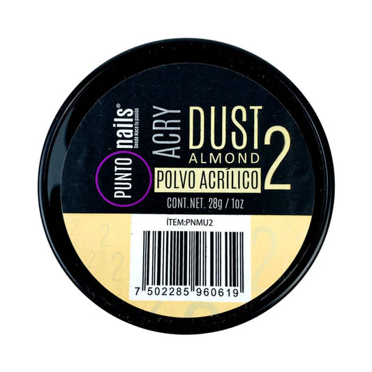 Acrílico Dust Almond Punto Nails 1oz