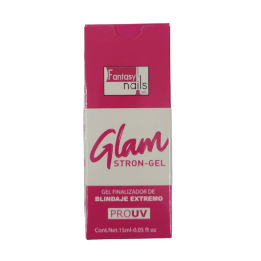 Gel Glam Fantasy Nails 15ml Top Coat Finalizador Stron Gel