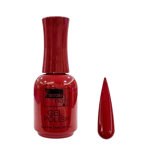 Gel Polish Rojo Competencia Fantasy Nails 15ml