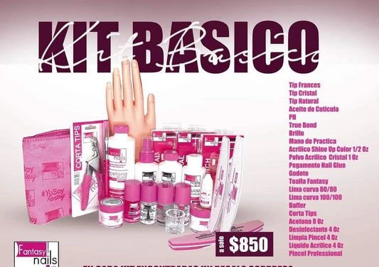Kit Básico  Fantasy Nails