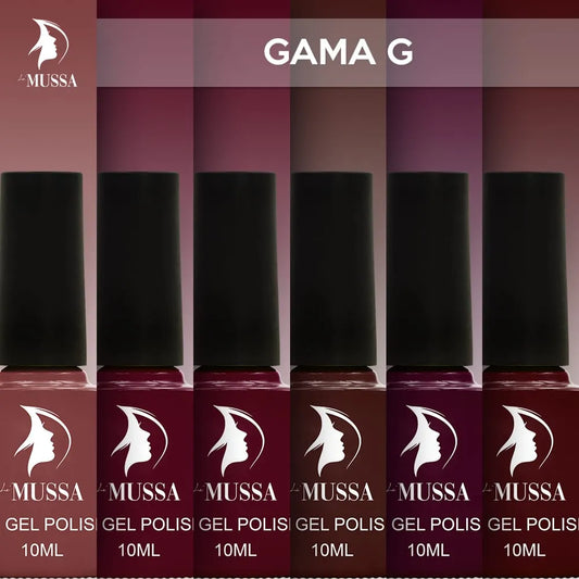 Gel Mussa Gama G 6pzas