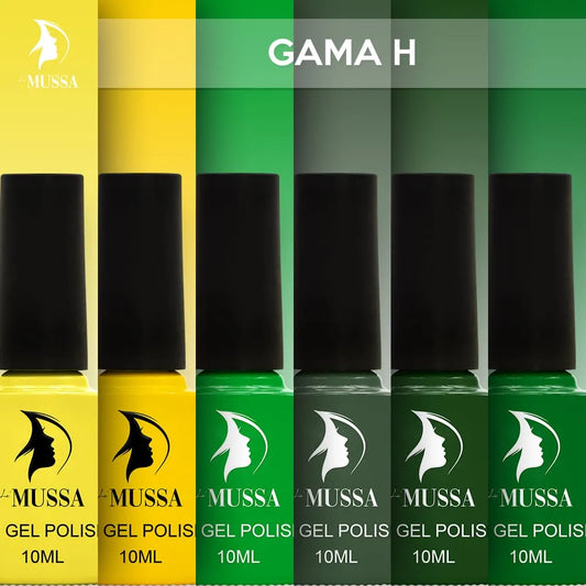 Gel Mussa Gama H 6pzas