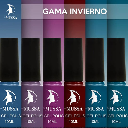 Gel Mussa Gama Invierno 6pzas