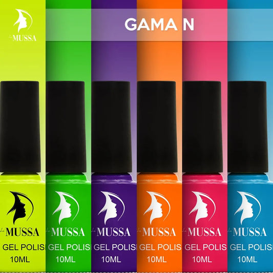 Gel Mussa Gama N 6pzas