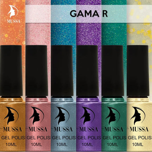 Gel Mussa Gama R 6pzas