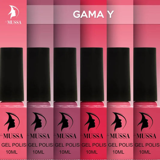 Gel Mussa Gama Y 6pzas